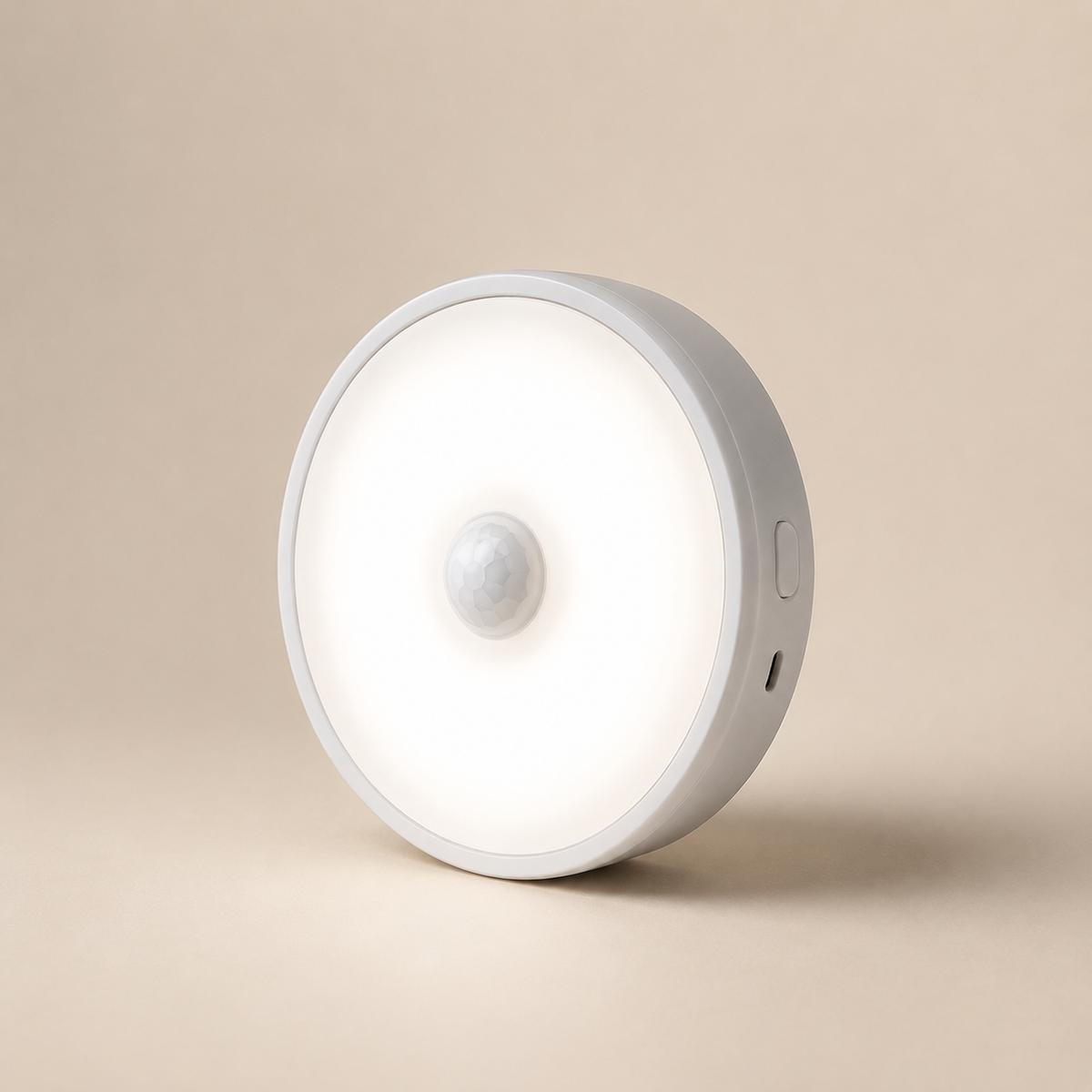 USB Rechargeable Motion Sensor Light Round