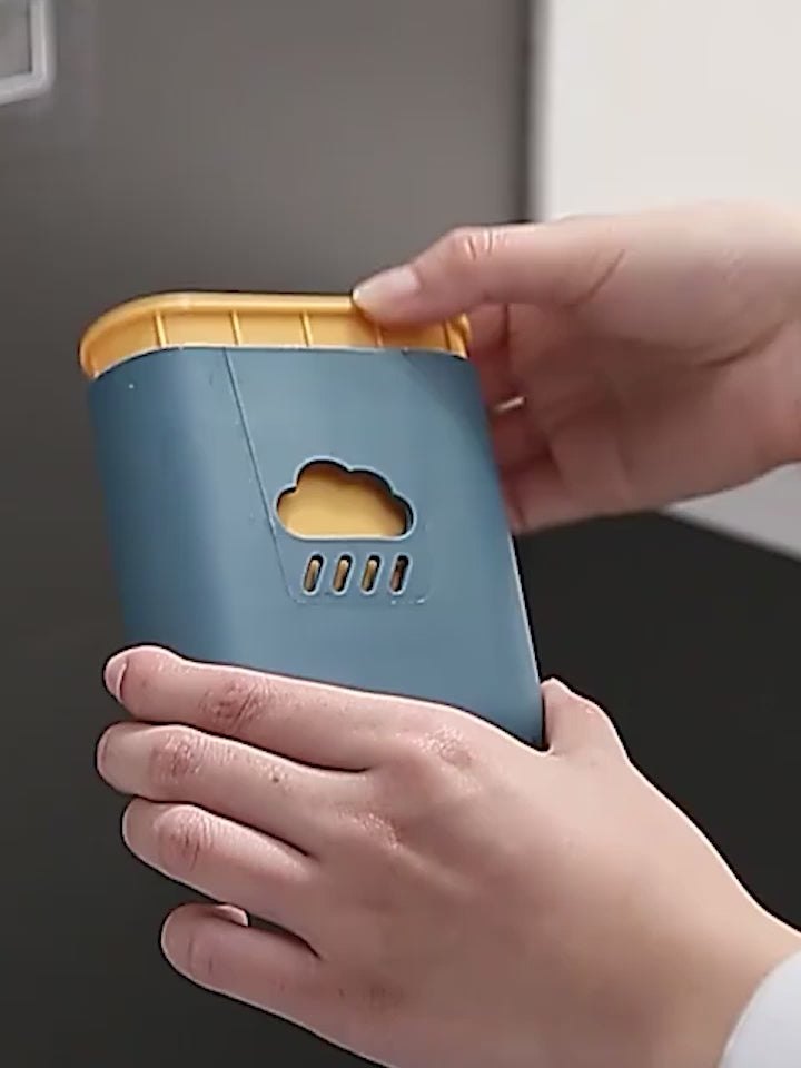 Wall-Mounted Silicone Toilet Brush