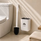 Wall-Mounted Silicone Toilet Brush